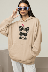 Kızgın Panda Oversize Hoodie