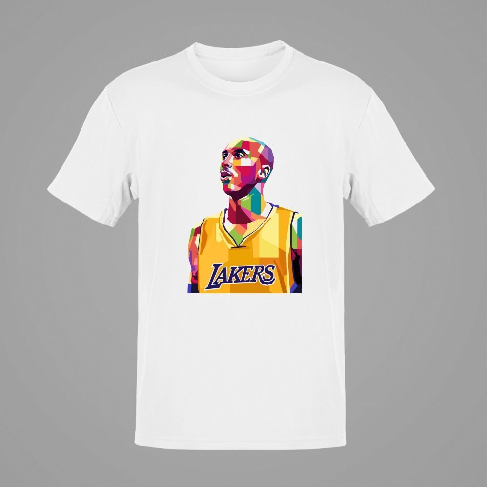 NBA Kobe Bryant Wpap Beyaz T-Shirt