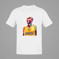 NBA Kobe Bryant Wpap Beyaz T-Shirt