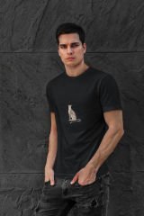 Leoparları Koruyalım Siyah T-Shirt