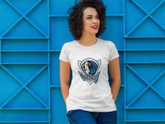 NBA Dallas Mavericks Beyaz T-Shirt