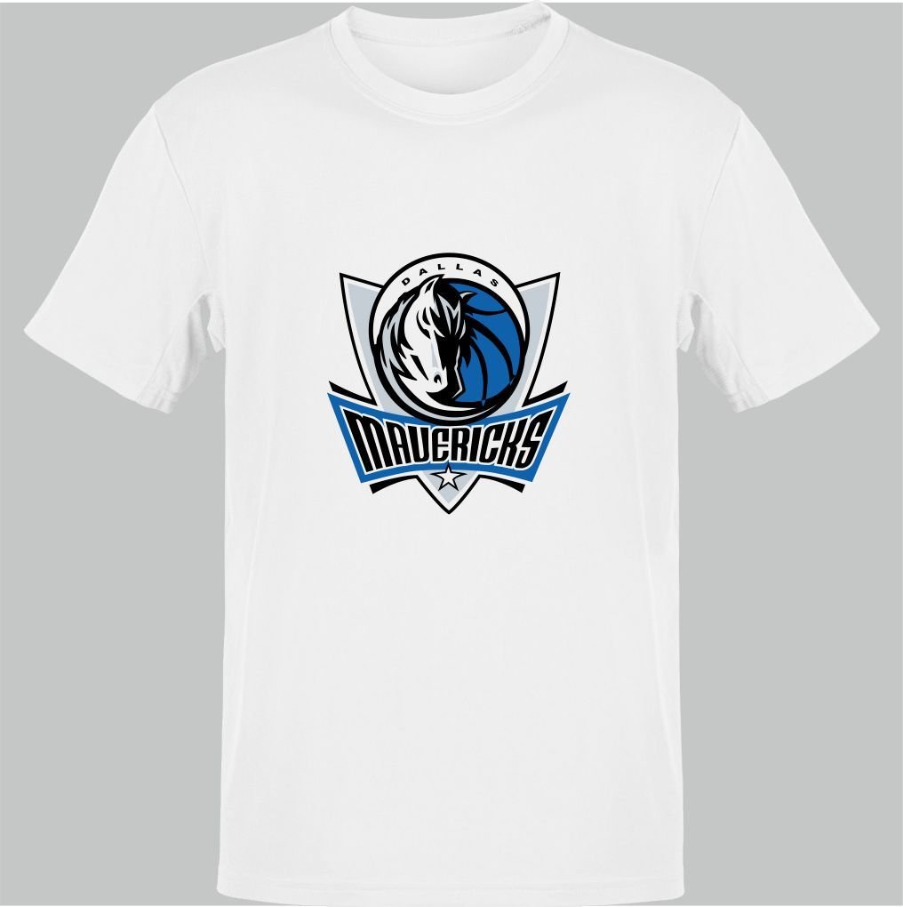 NBA Dallas Mavericks Beyaz T-Shirt