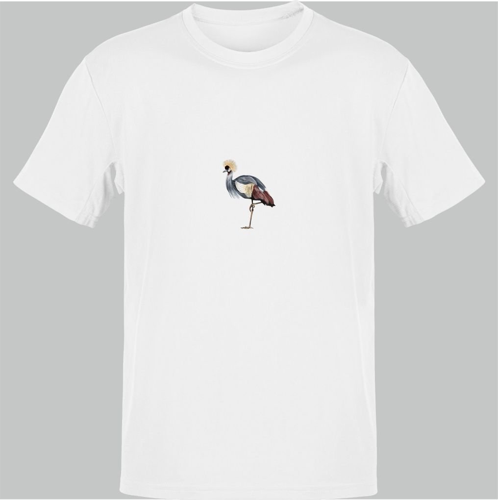 Tavus Kuşlarını Koruyalım Beyaz T-Shirt
