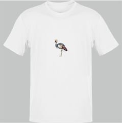 Tavus Kuşlarını Koruyalım Beyaz T-Shirt