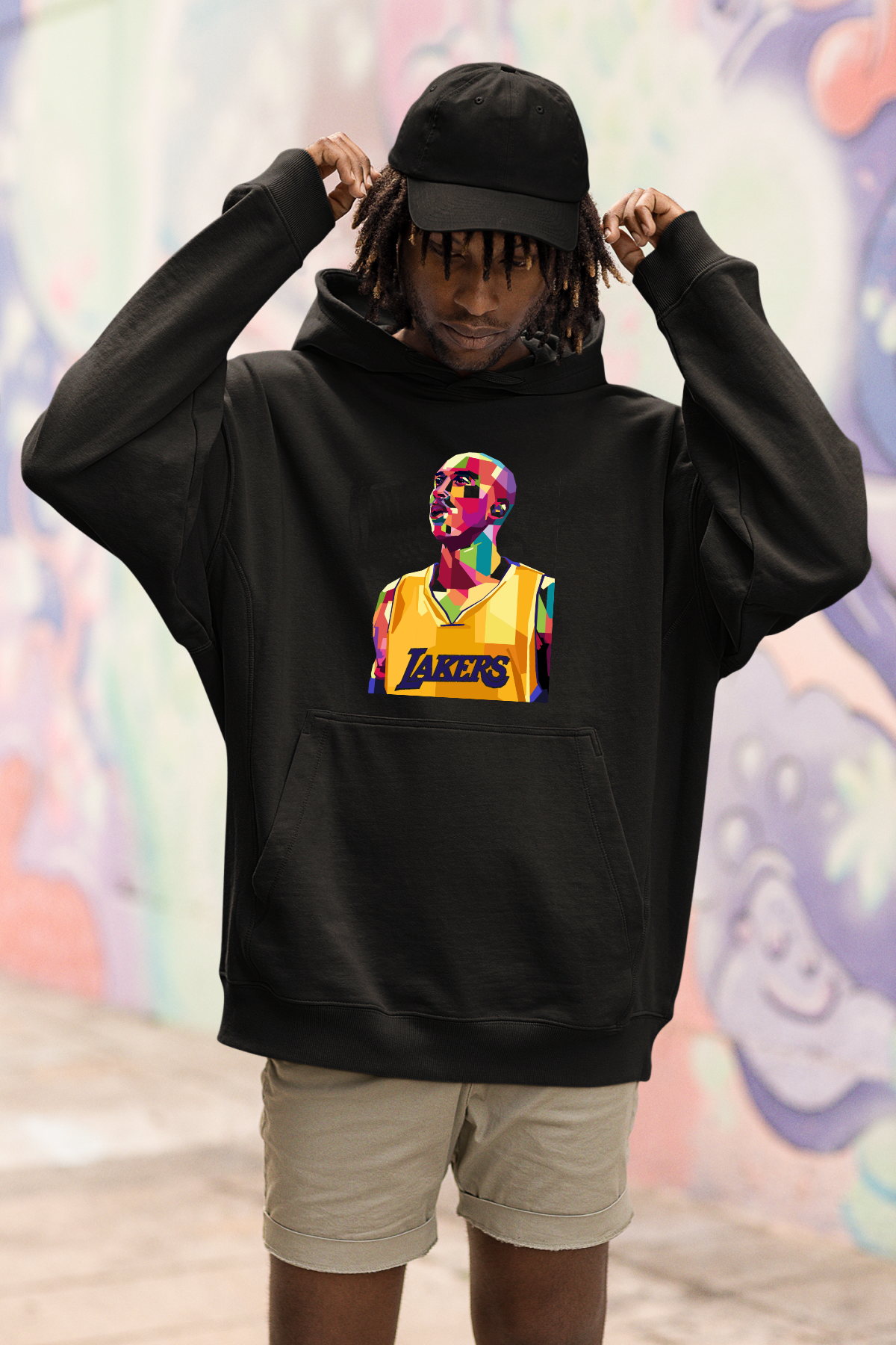 NBA Kobe Bryant WPAP Oversize Hoodie