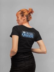 Caffeine Queen Siyah T-Shirt