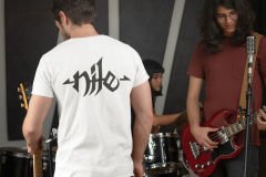 Nile Metal Band Beyaz T-Shirt