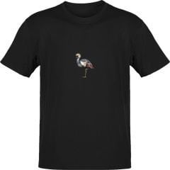 Tavus Kuşlarını Koruyalım Siyah T-Shirt