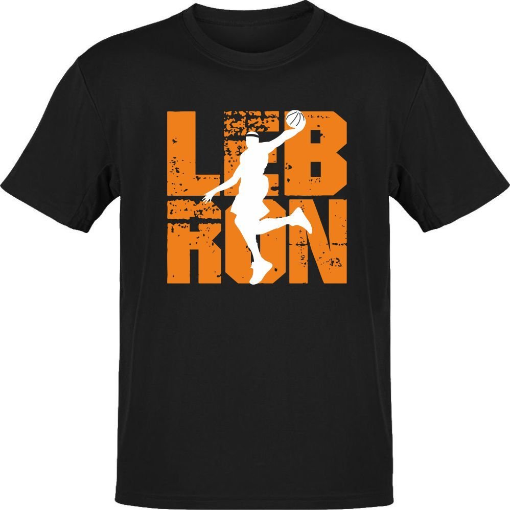 NBA Lebron James Siyah T-Shirt