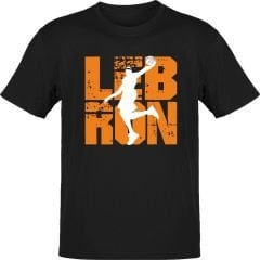 NBA Lebron James Siyah T-Shirt