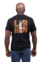 NBA Lebron James Siyah T-Shirt
