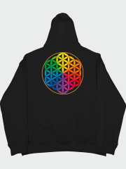 Yaşam Çiçeği Oversize Hoodie