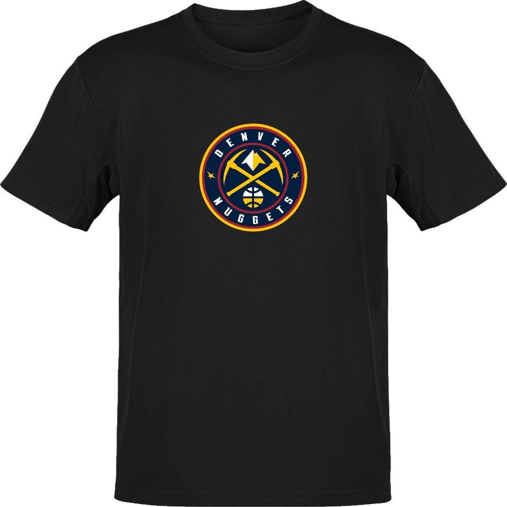 NBA Denver Nuggets Siyah T-Shirt