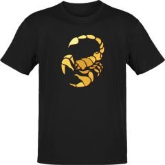 Akrep Burcu Sembolü Siyah T-Shirt