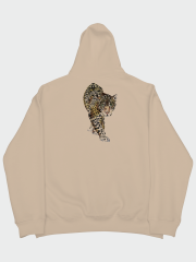Leopar Oversize Hoodie