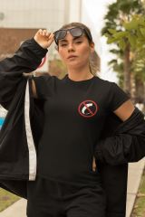 Giriş Yok Siyah T-Shirt