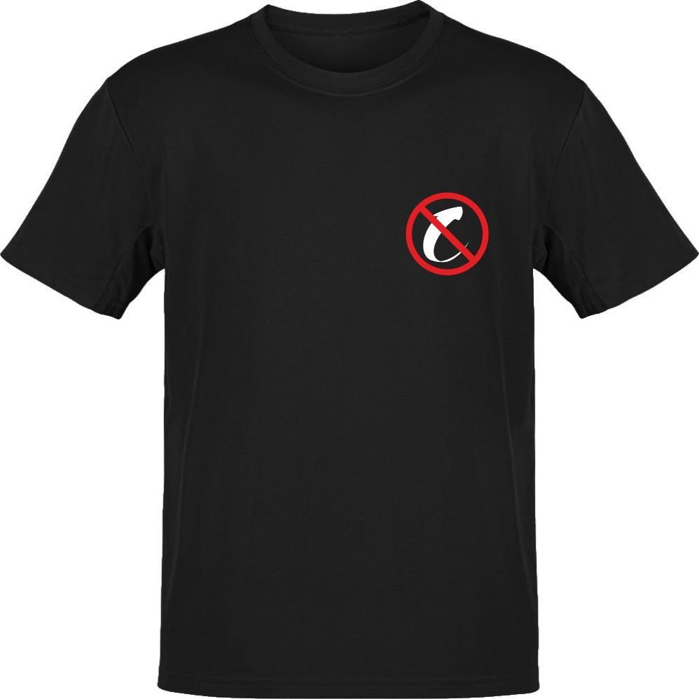 Giriş Yok Siyah T-Shirt