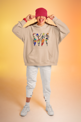 Dancing Africans Oversize Hoodie