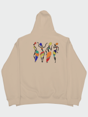 Dancing Africans Oversize Hoodie