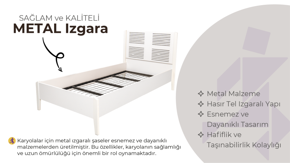 TWIN BEDSTEAD 100x200