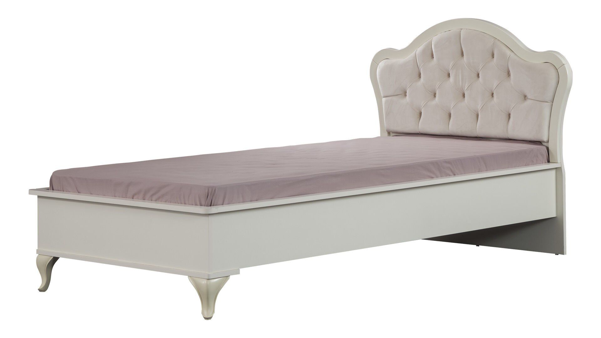 NEW ALAÇATI BEDSTEAD 120X200 CREAM