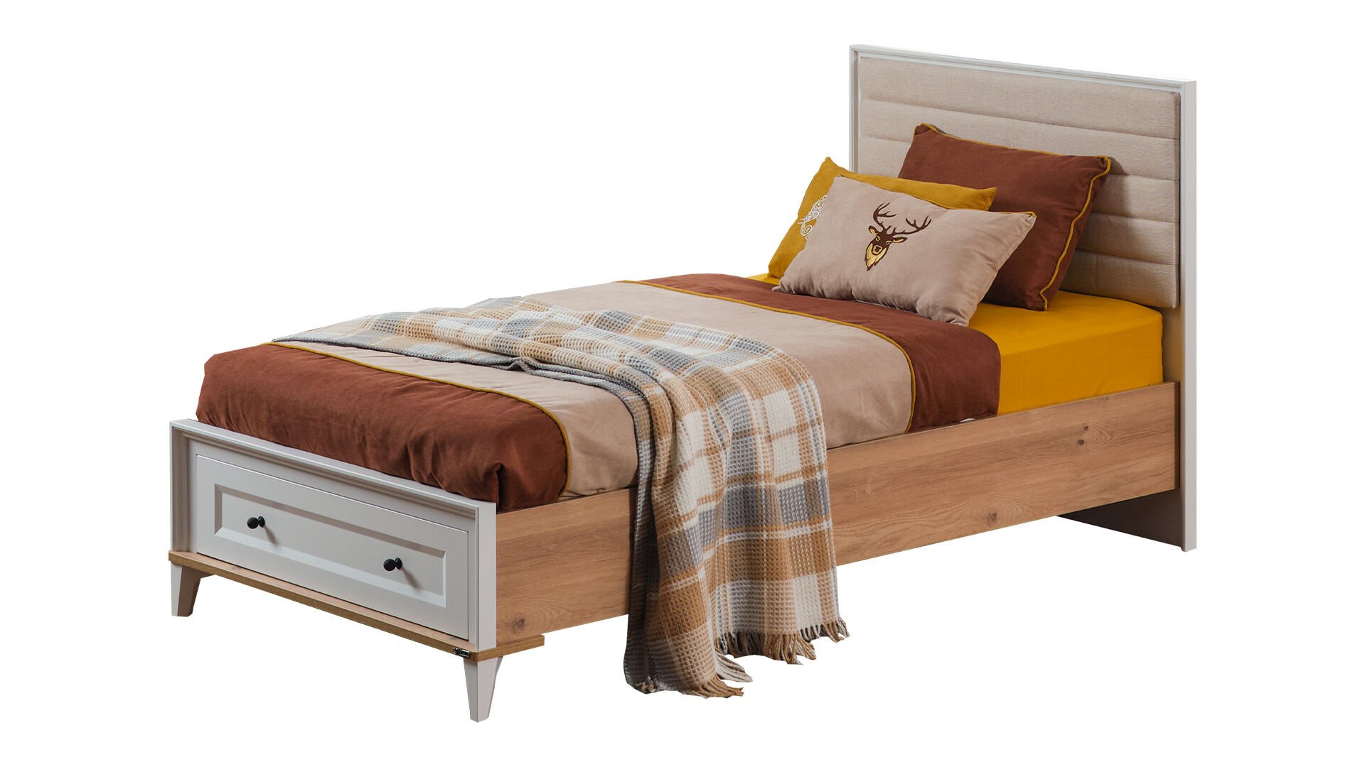 FAMILY BEDSTEAD WITH DRAWER  120x200