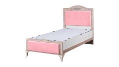 GOLDEN BEDBASE WITH HEADBOARD 120x200 POWDER