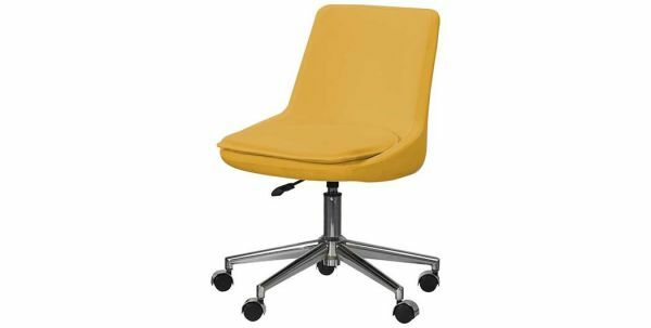 VİSTA STUDY DESK COMPUTER CHAIR MUSTARD