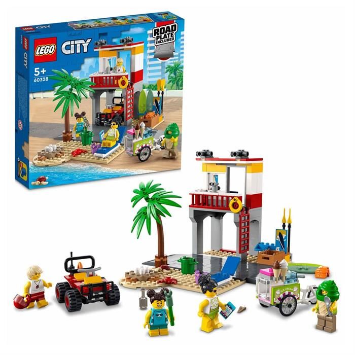 LEGO City Beach Lifeguard Station 60328