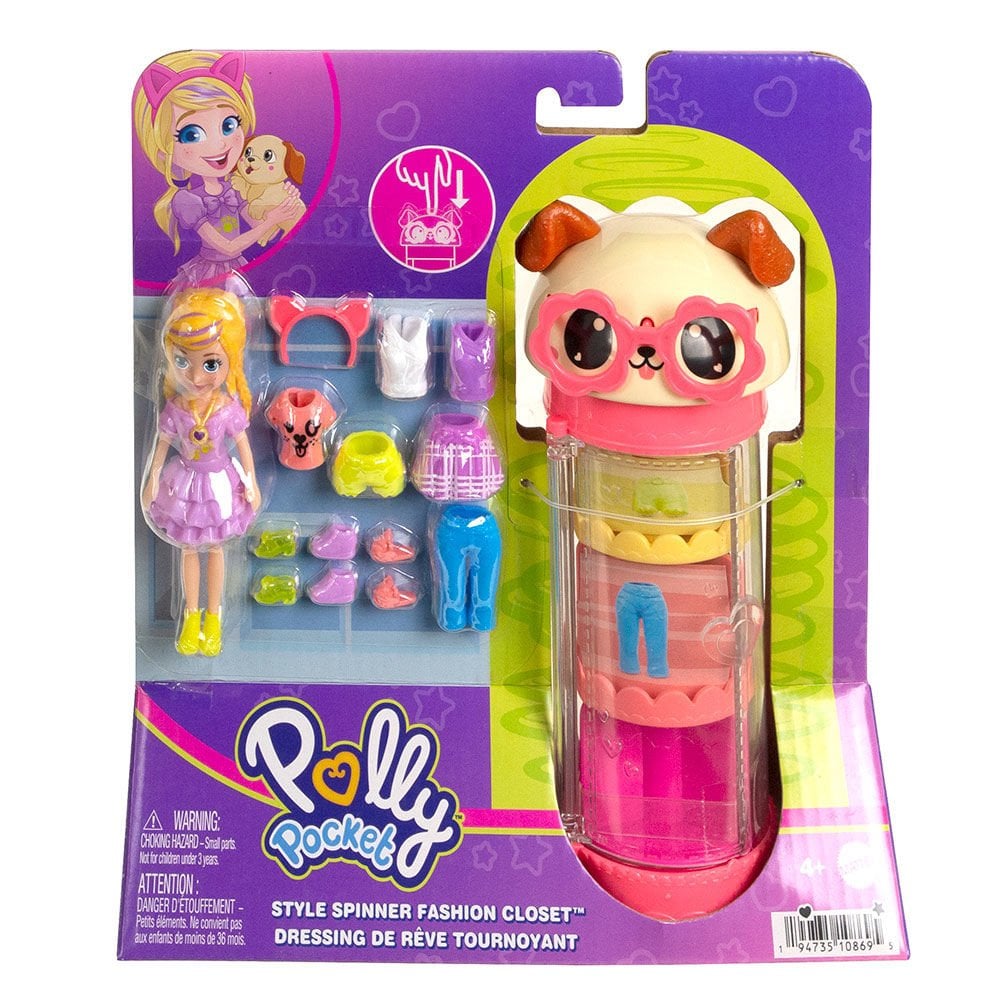 Polly Pocket Moda Eğlencesi Oyun Setleri HKW04-HKW06