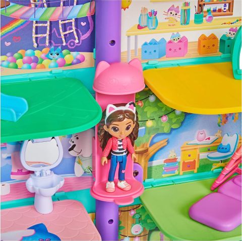 Spinmaster Gabby's Poppenhuis Aksesuarlı Ve Sesli Evi 61 Cm 6060414