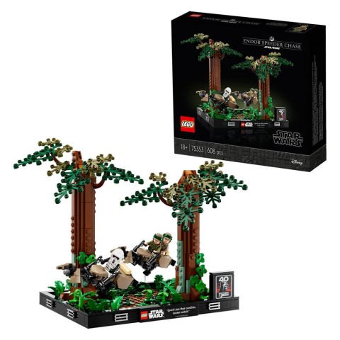 LEGO Star Wars Endor Hız Motoru Takibi Dioraması 75353