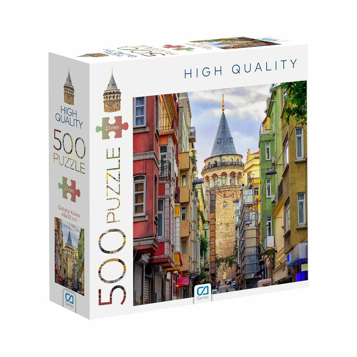 CA Games Galata Kulesi 500 Parça Puzzle 7502