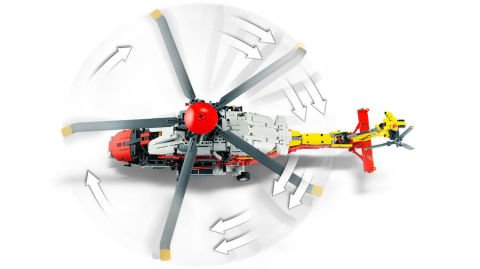 LEGO Technic Airbus H175 Kurtarma Helikopteri 42145