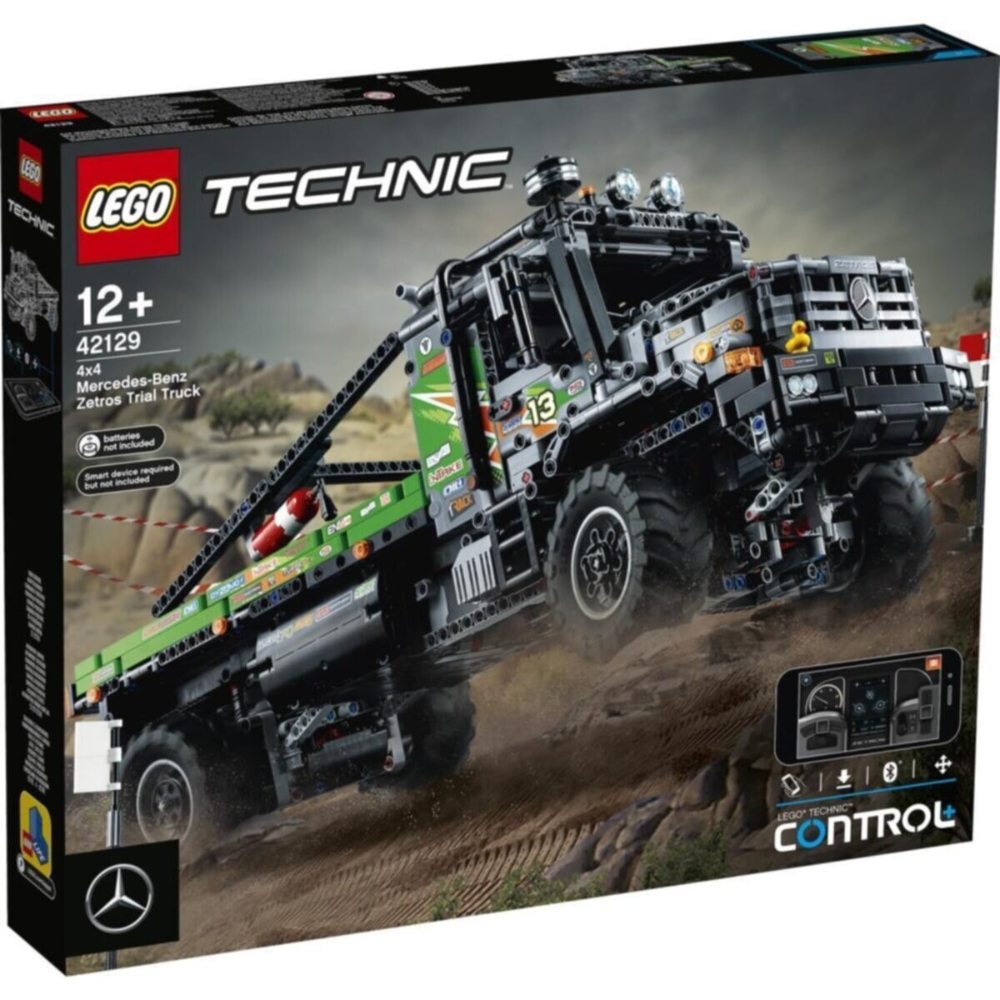 LEGO Technic 4x4 Mercedes-benz Zetros Trial Truck 42129