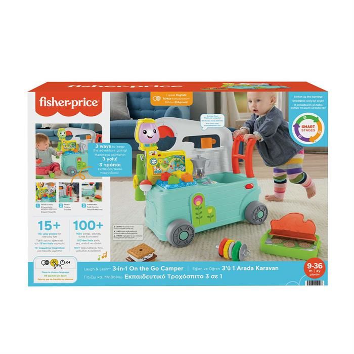 Fisher Price LNL 3’ü 1 Arada Karavan Türkçe ve İngilizce HCK81