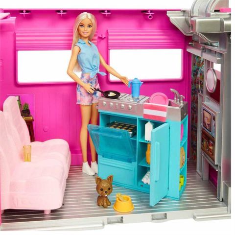 Barbie nin YENİ Rüya Karavanı HCD46