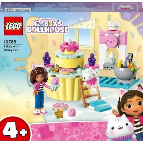 LEGO Gabby Dollhouse-Kekedi ile Pasta Eğlencesi 10785