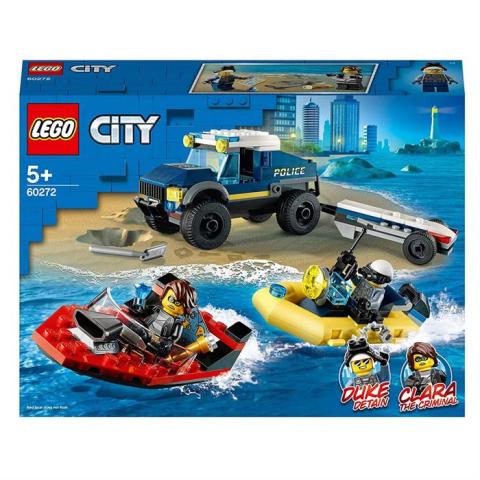 LEGO City Elit Polis Tekne Taşıma Aracı 60272