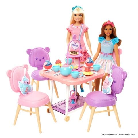 My First Barbie İlk Barbie Bebeğim Çay Partisi Oyun Seti HMM65