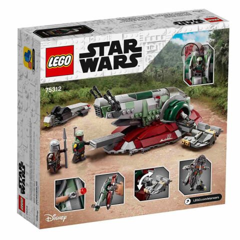 LEGO Star Wars Boba Fettin Starshipi 75312