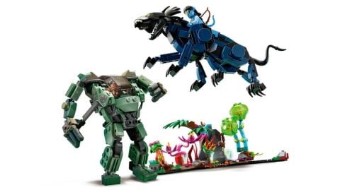 LEGO Avatar Neytiri ve Thanator AMP Robotlu Quaritch’e Karşı 75571