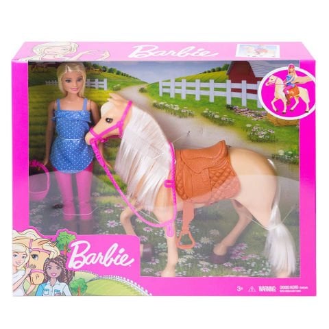 Barbie ve Güzel Atı Oyun Seti FXH13