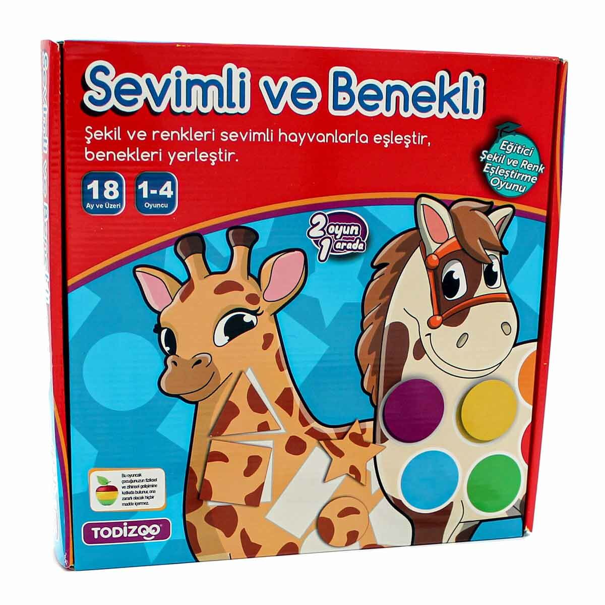 Sevimli ve Benekli Eşleştirme Oyunu