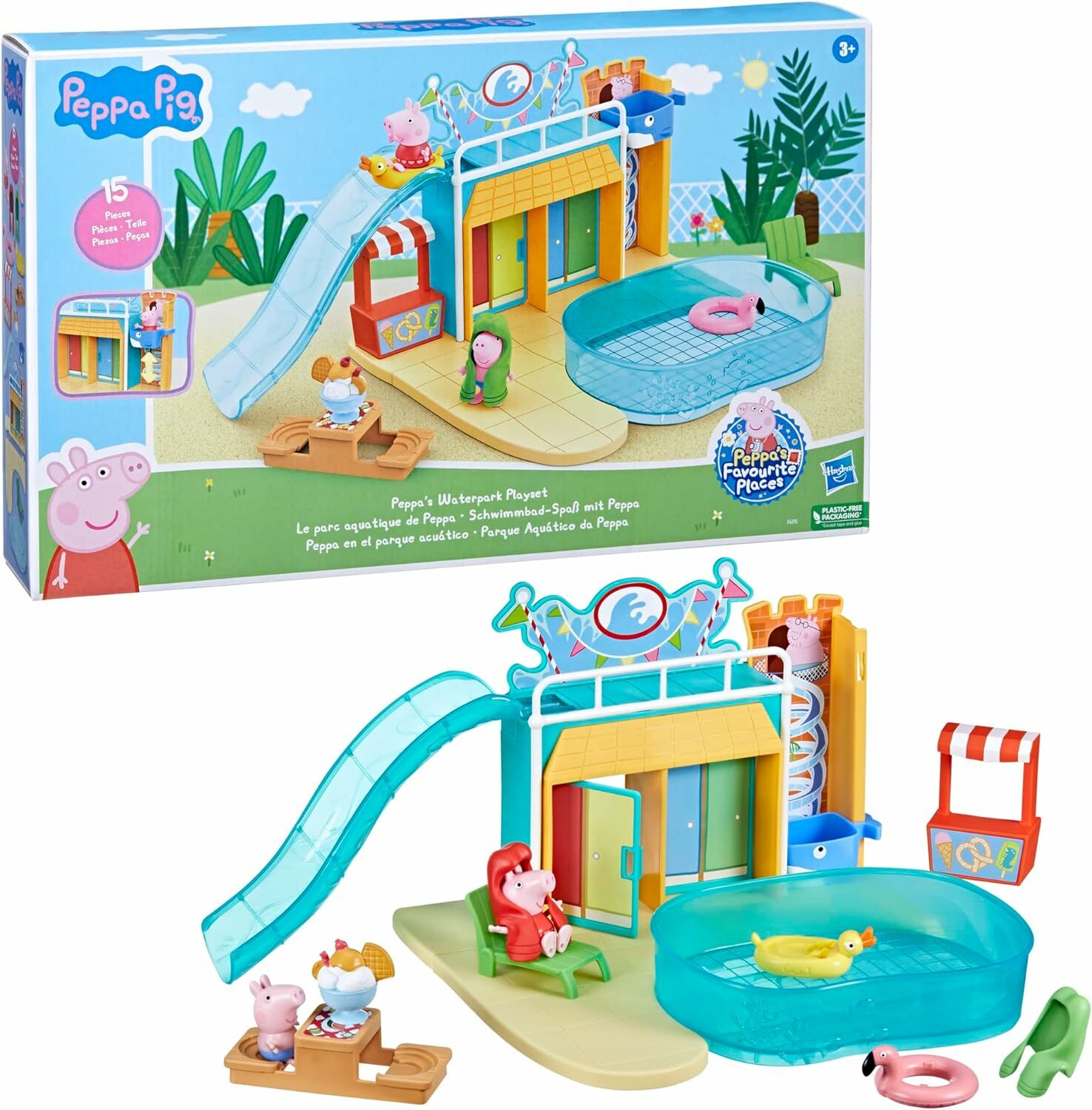 Peppa Pig Su Parkı Oyun Seti F6295