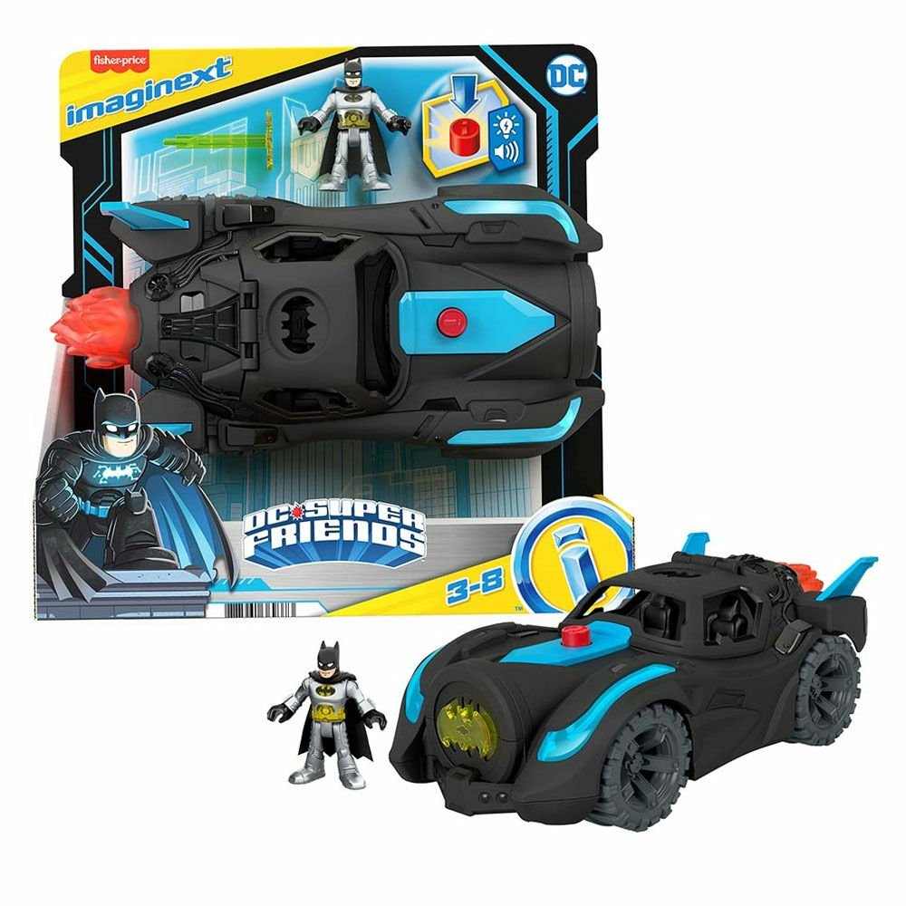 Imaginext DC Super Friends Işıklı Ve Sesli Batmobil HGX96