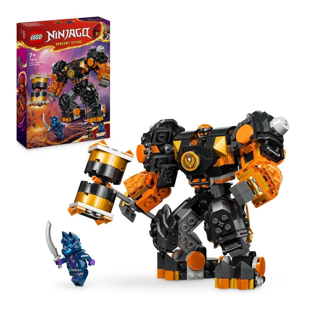 LEGO Ninjago Cole'Un Toprak Elementi Robotu 71806