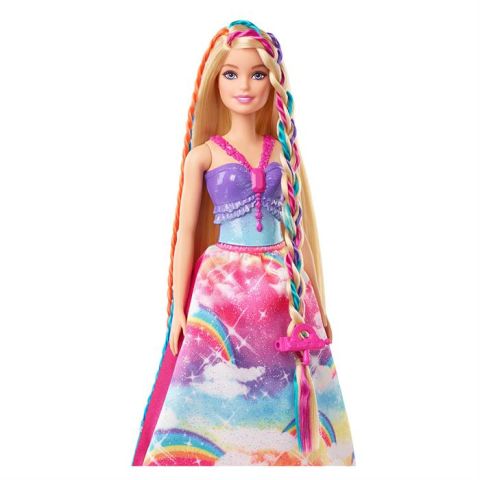 Barbie Dreamtopia Örgü Saçlı Prenses Bebeği GTG00