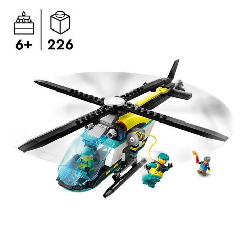 LEGO City Acil Kurtarma Helikopteri 60405