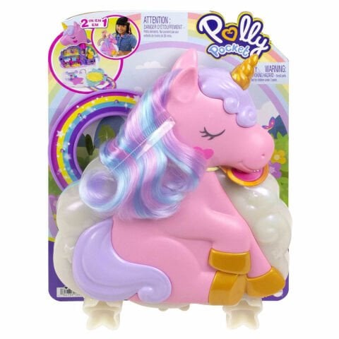 Polly Pocket Tek Boynuzlu Atın Gökkuşağı Salonu HKV51